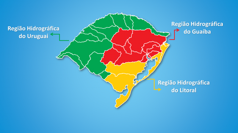 Bacias Hidrograficas Do Rio Grande Do Sul Sema Secretaria Do Meio Ambiente E Infraestrutura