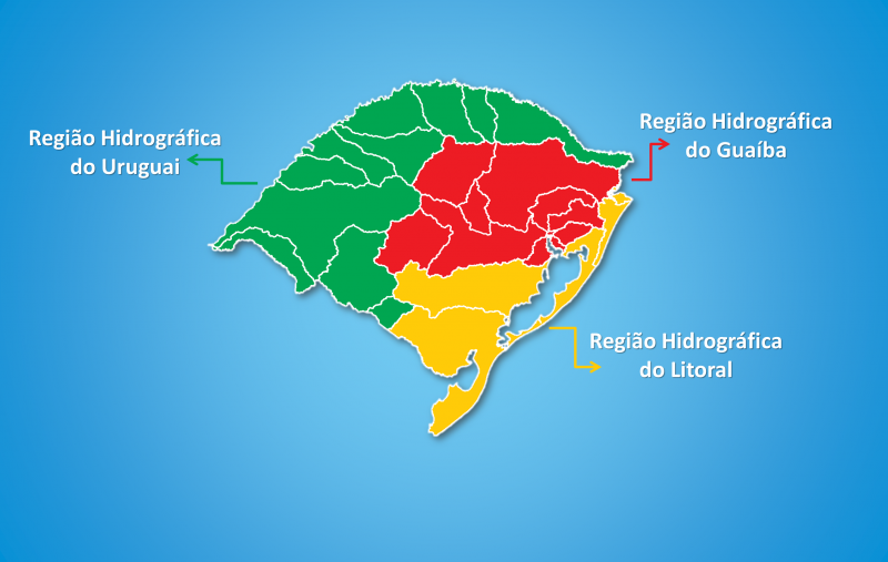 Bacias Hidrograficas Do Rio Grande Do Sul Sema Secretaria Do Meio Ambiente E Infraestrutura