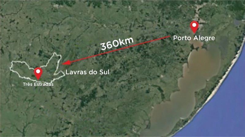 Projeto prevê o total de 63 anos de operação em Lavras do Sul.