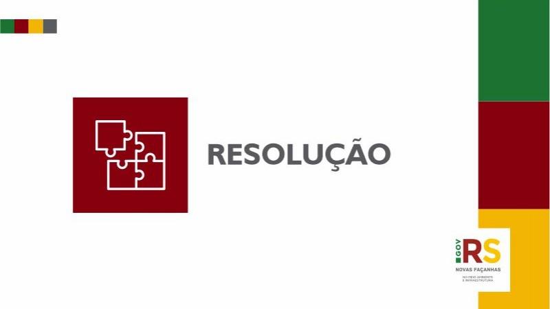 Divulgação de nova resolução disponível no site da Sema.