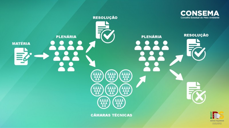 Entenda como uma matéria percorre o caminho de avaliação no Consema