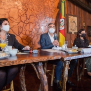 Lan&ccedil;amento aconteceu no Galp&atilde;o Crioulo do Pal&aacute;cio Piratini.