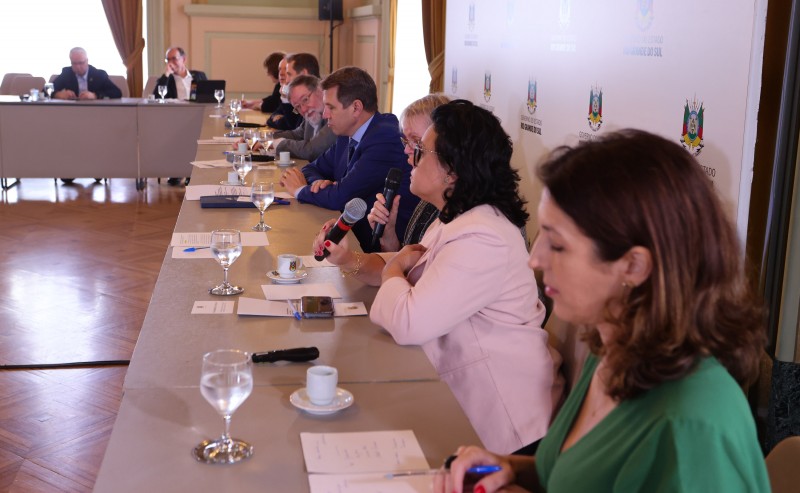 Marjorie apresentou as potencialidades do RS em energias renováveis.