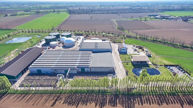 Usina de biogás