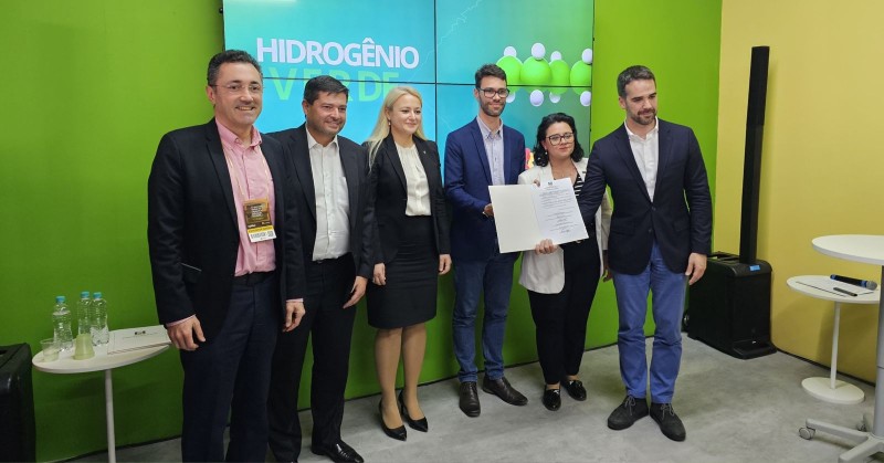 Governo celebrou um memorando de entendimento com três empresas interessadas em desenvolver projetos de H2V no Estado.