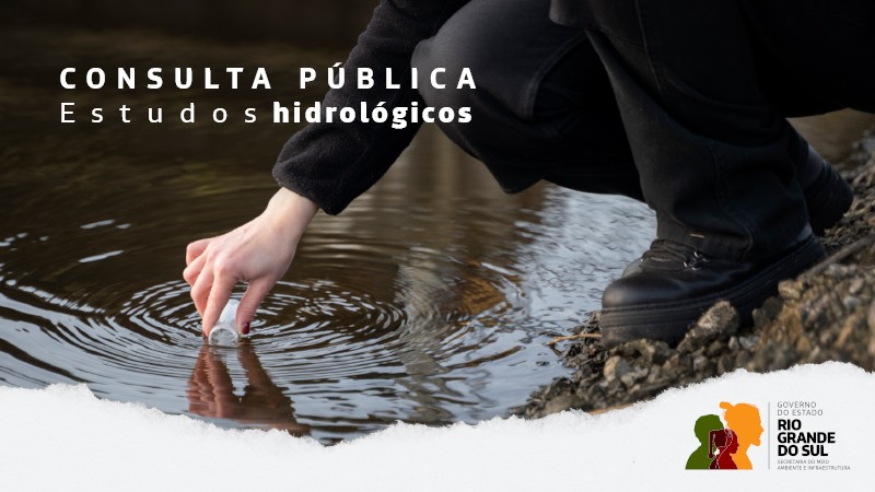 Consulta pública sobre estudo hidrológicos