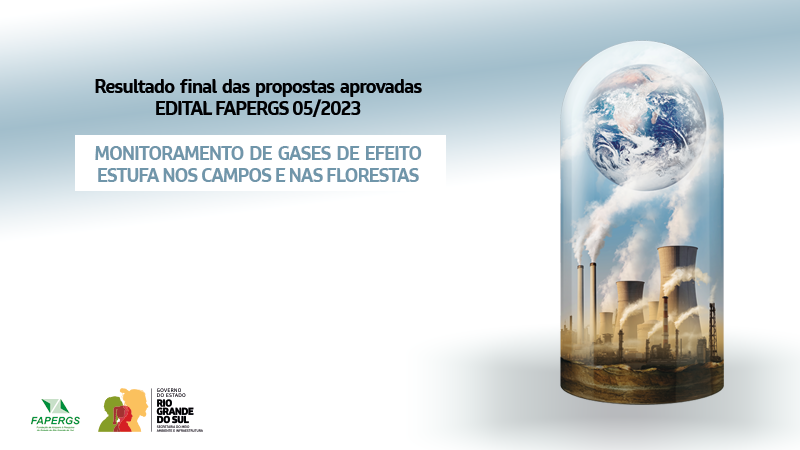 ilustração de industrias emitindo gases de efeito estufa no planeta.