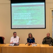 Apresentação do balanço da operação Mata Atlântica em Pé 2023
