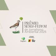 card do premio de jornalismo ambietnal