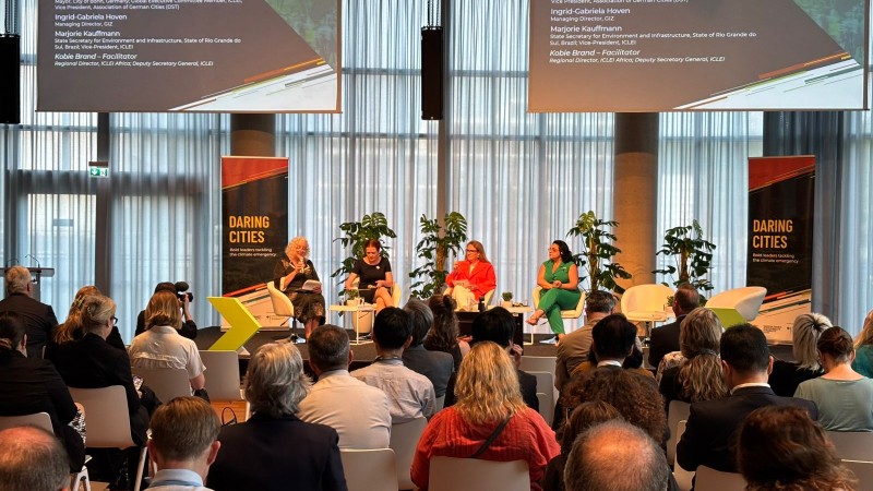 Evento foi promovido pelo Iclei, dentro da programação da Conferência de Bonn.